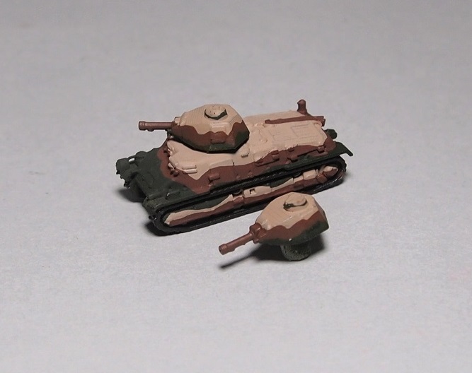 Somua S35 Tank /w option turret camo